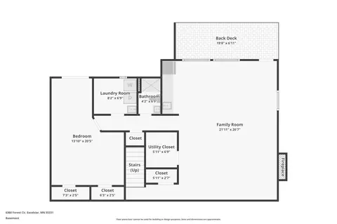 Floorplan - 6360 Forest Cir, Excelsior, MN 55331 photo 1 of 2