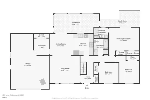 Floorplan - 6360 Forest Cir, Excelsior, MN 55331 photo 2 of 2