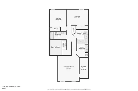 Floorplan - 19989 62nd Pl, Corcoran, MN 55340 photo 4 of 4