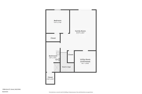Floorplan - 19989 62nd Pl, Corcoran, MN 55340 photo 1 of 4