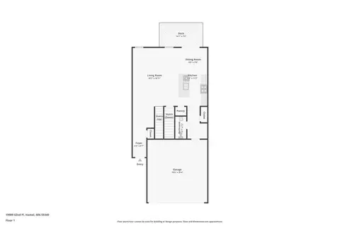 Floorplan - 19989 62nd Pl, Corcoran, MN 55340 photo 2 of 4