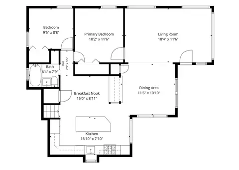 Floorplan - 101 E 48th St, Minneapolis, MN 55419 photo 3 of 4