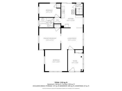 Floorplan - 2425 11th Ave S, Minneapolis, MN 55404 photo 1 of 3