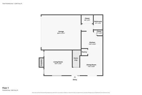 Floorplan - 8554 122nd Ave N, Champlin, MN 55316 photo 2 of 3