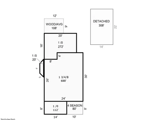 Floorplan - 529 9th St NW, Willmar, MN 56201 photo 1 of 1