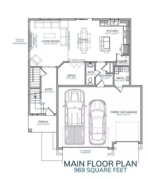 Floorplan - 1006 E Meadowsweet Dr, River Falls, WI 54022 photo 1 of 2