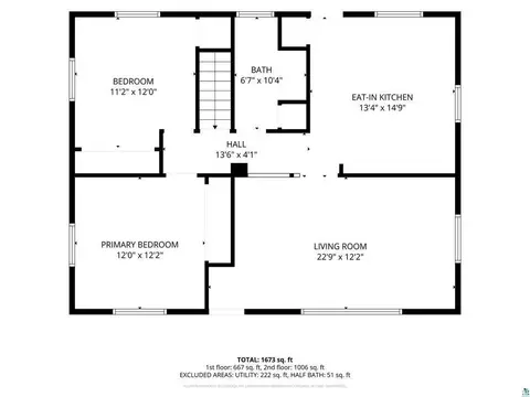Floorplan - 3869 Sandberg Rd, Duluth, MN 55810 photo 2 of 3