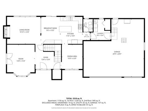 Floorplan - 1467 Kings Crst, Eagan, MN 55122 photo 1 of 3