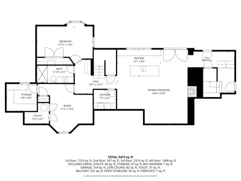 Floorplan - 20590 Linden Rd, Deephaven, MN 55331 photo 1 of 4