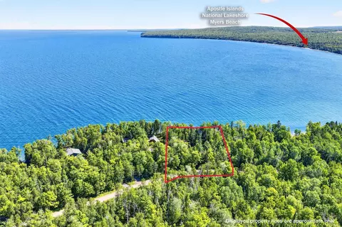 View/Area - 23860 E Spirit Point Rd, Cornucopia, WI 54827 photo 2 of 11