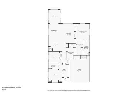 Floorplan - 8025 Walnut Ln, Corcoran, MN 55340 photo 1 of 1