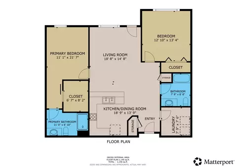 Floorplan - 7084 Glory Rd #105, Baxter, MN 56425 photo 1 of 1