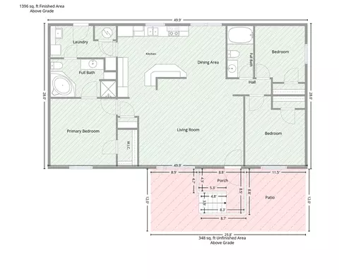Floorplan - 65531 216th St, Darwin, MN 55324 photo 1 of 2