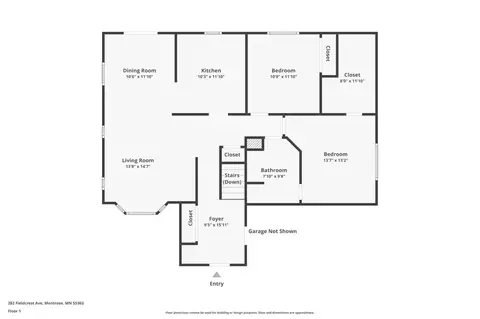 Floorplan - 3185 Joyce St, Saint Cloud, MN 56303 photo 1 of 3
