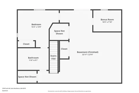 Floorplan - 3760 Turtle Rd, Minnetrista, MN 55375 photo 1 of 4