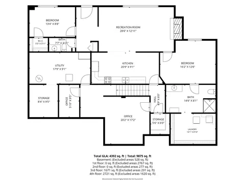 Floorplan - 10620 Cain Rd, Rogers, MN 55374 photo 4 of 5