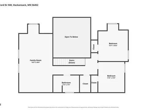 Floorplan - 3641 Ford Dr NW, Hackensack, MN 56452 photo 1 of 2