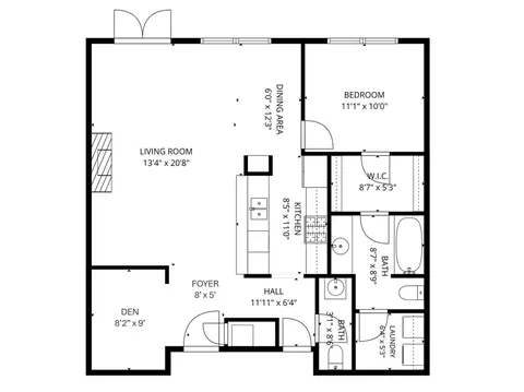 Floorplan - 4100 Spring St #309, Spring Park, MN 55384 photo 1 of 1