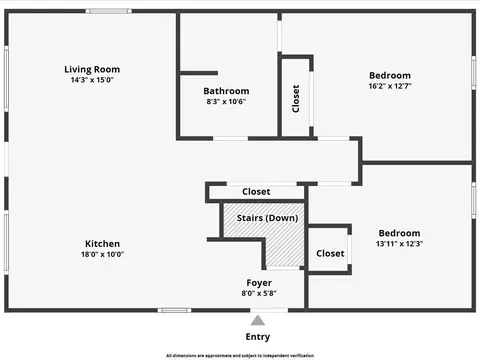 Floorplan - 306 5th St S, Walker, MN 56484 photo 1 of 1