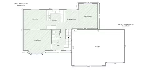 Floorplan - 14246 Dearborn Path, Rosemount, MN 55068 photo 5 of 7