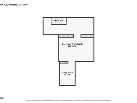 Floorplan - 905 Bluff Ave, Brainerd, MN 56401 photo 3 of 4