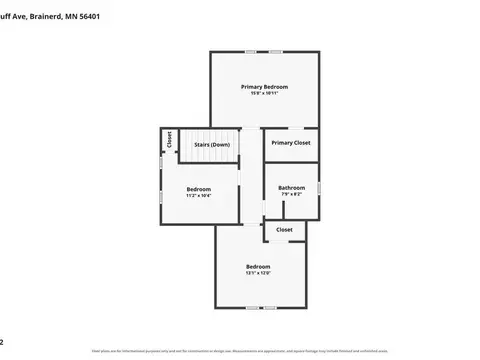 Floorplan - 905 Bluff Ave, Brainerd, MN 56401 photo 2 of 4