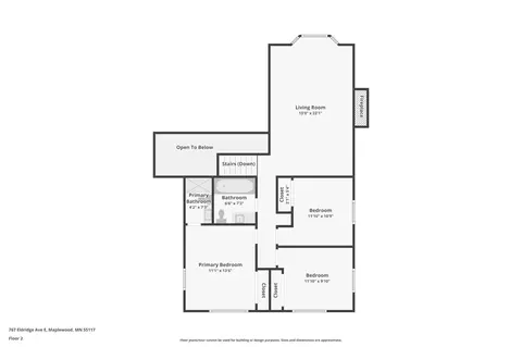 Floorplan - 767 Eldridge Ave E, Maplewood, MN 55117 photo 1 of 3
