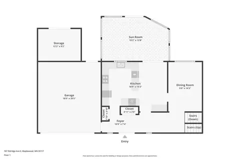 Floorplan - 767 Eldridge Ave E, Maplewood, MN 55117 photo 3 of 3