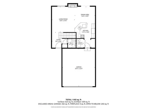 Floorplan - 23133 Iris Ave, Rogers, MN 55374 photo 1 of 2