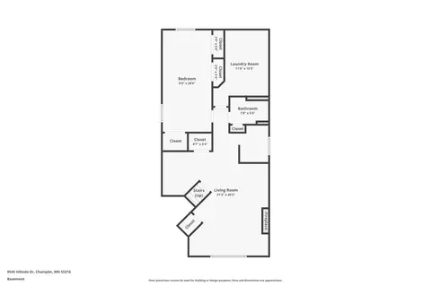 Floorplan - 9545 Hillside Dr, Champlin, MN 55316 photo 3 of 3