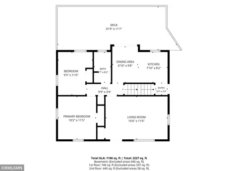 Floorplan - 6823 E River Rd NE, Fridley, MN 55432 photo 1 of 3