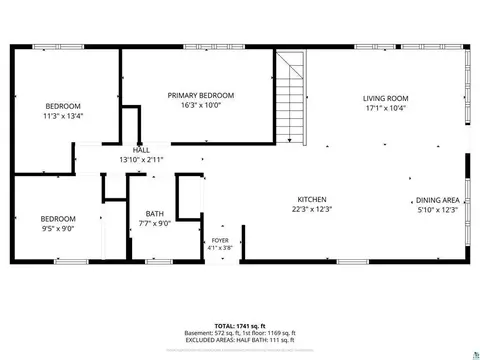 Floorplan - 1634 Cliff Ave, Duluth, MN 55811 photo 2 of 3