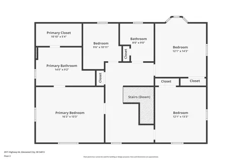 Floorplan - 2971 State Road 64, Glenwood City, WI 54013 photo 3 of 3