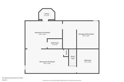 Floorplan - 2971 State Road 64, Glenwood City, WI 54013 photo 1 of 3