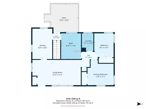 Floorplan - 11324 Quinn St NW, Coon Rapids, MN 55433 photo 1 of 3