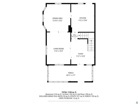 Floorplan - 203 S 18th Ave E, Duluth, MN 55812 photo 2 of 3