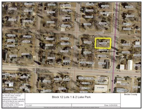 2022 Second St, Lake Park, MN 56544