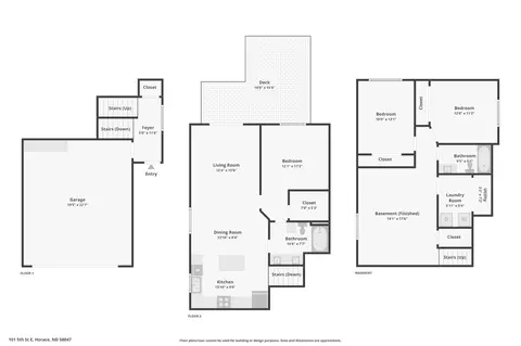 Floorplan - 101 5th St E, Horace, ND 58047 photo 1 of 4
