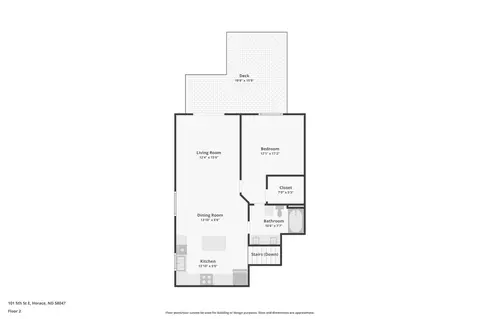 Floorplan - 101 5th St E, Horace, ND 58047 photo 2 of 4