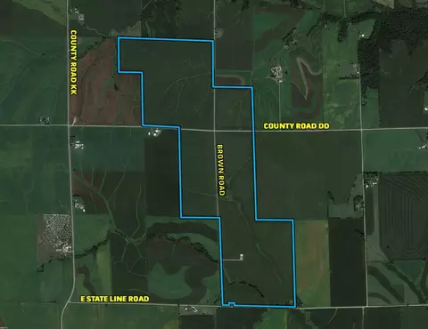 555 70 Acres Brown Rd, Gratiot, WI 53541
