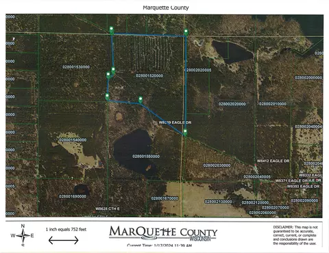 44 Acres Eagle Dr, Oxford, WI 53952