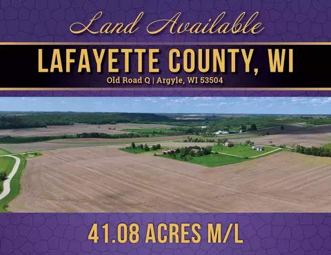 41 08 Acres Old Road Q, Argyle, WI 53504