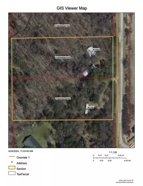 7253 N Lock Rd, Princeton, WI 54968