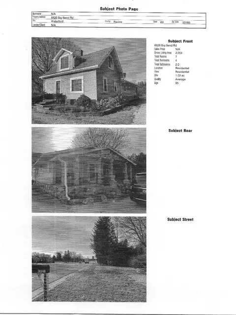 6926 Big Bend Rd, Waterford, WI 53185