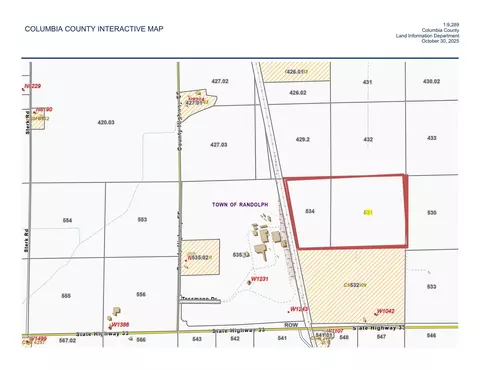 Undisclosed, Randolph, WI 53956