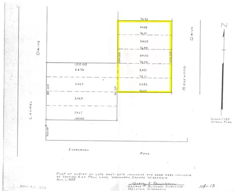 lot S 2428-2432 Rosewood Dr, Genoa City, WI 53157