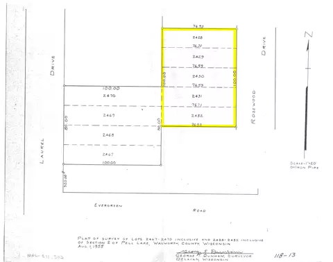 lot S 2428-2432 Rosewood Dr, Genoa City, WI 53157