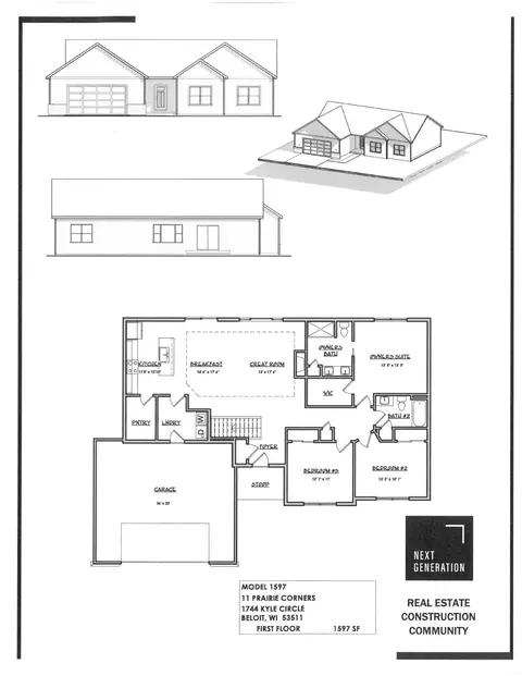 Floorplan - 1744 E Kyle Cir, Beloit, WI 53511 photo 1 of 1