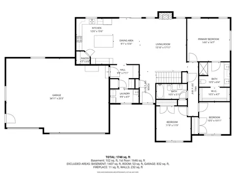 Floorplan - 309 Drumlin Loop, Ripon, WI 54971 photo 1 of 3