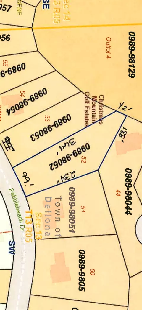 lot52 Pebblebeach Dr, Wisconsin Dells, WI 53965